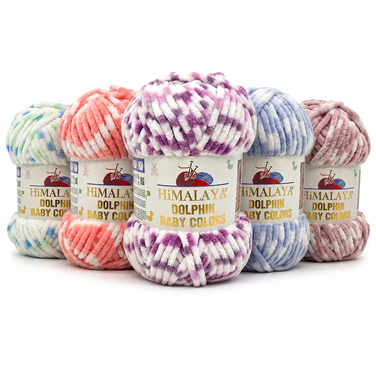 HIMALAYA YARNS DOLPHIN BABY COLORS HIMALAYA DOLPHIN BABY COLORS - Image 1