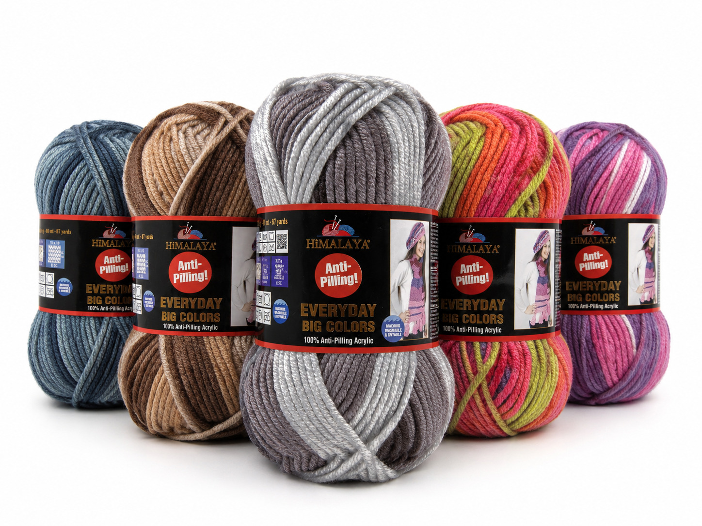 HIMALAYA YARNS EVERYDAY BIG COLORS HIMALAYA EVERYDAY BIG COLOR - Image 1