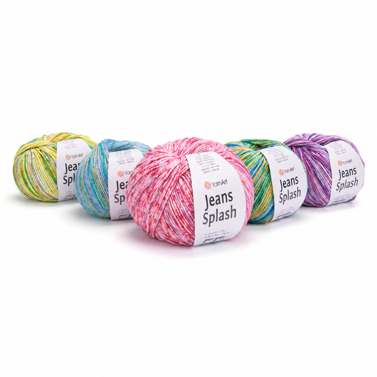 YARNART YARN JEANS SPLASH YARNART JEANS SPLASH - Image 1