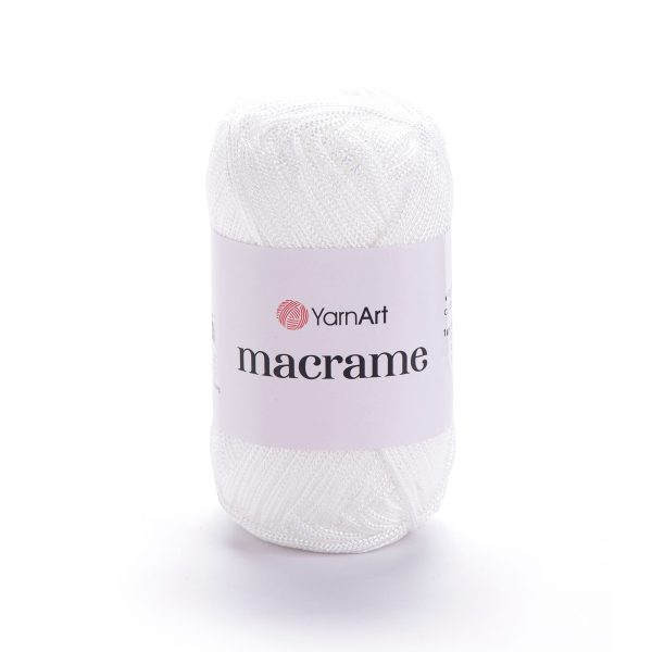YarnArt Macrame cord yarn skein 154, strong polyester cord for bags and crochet projects