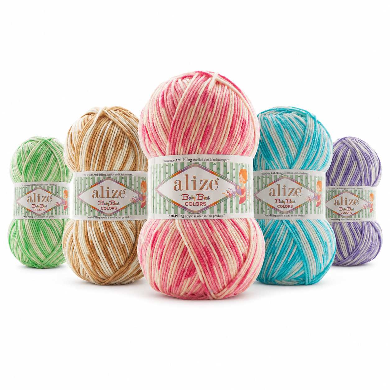 ALIZE BABY BEST COLOUR ALIZE BABY BEST COLORS - Image 1