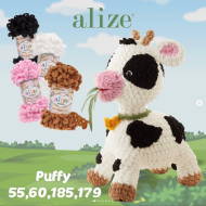 ALIZE PUFFY - Loop yarn for finger knitting - Image 5
