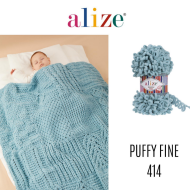 ALIZE PUFFY - Loop yarn for finger knitting - Image 6