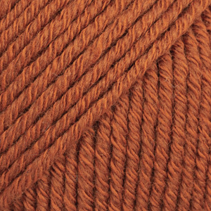 DROPS Cotton Merino yarn soft merino wool cotton blend knitting and crochet yarn skein texture close-up color 25