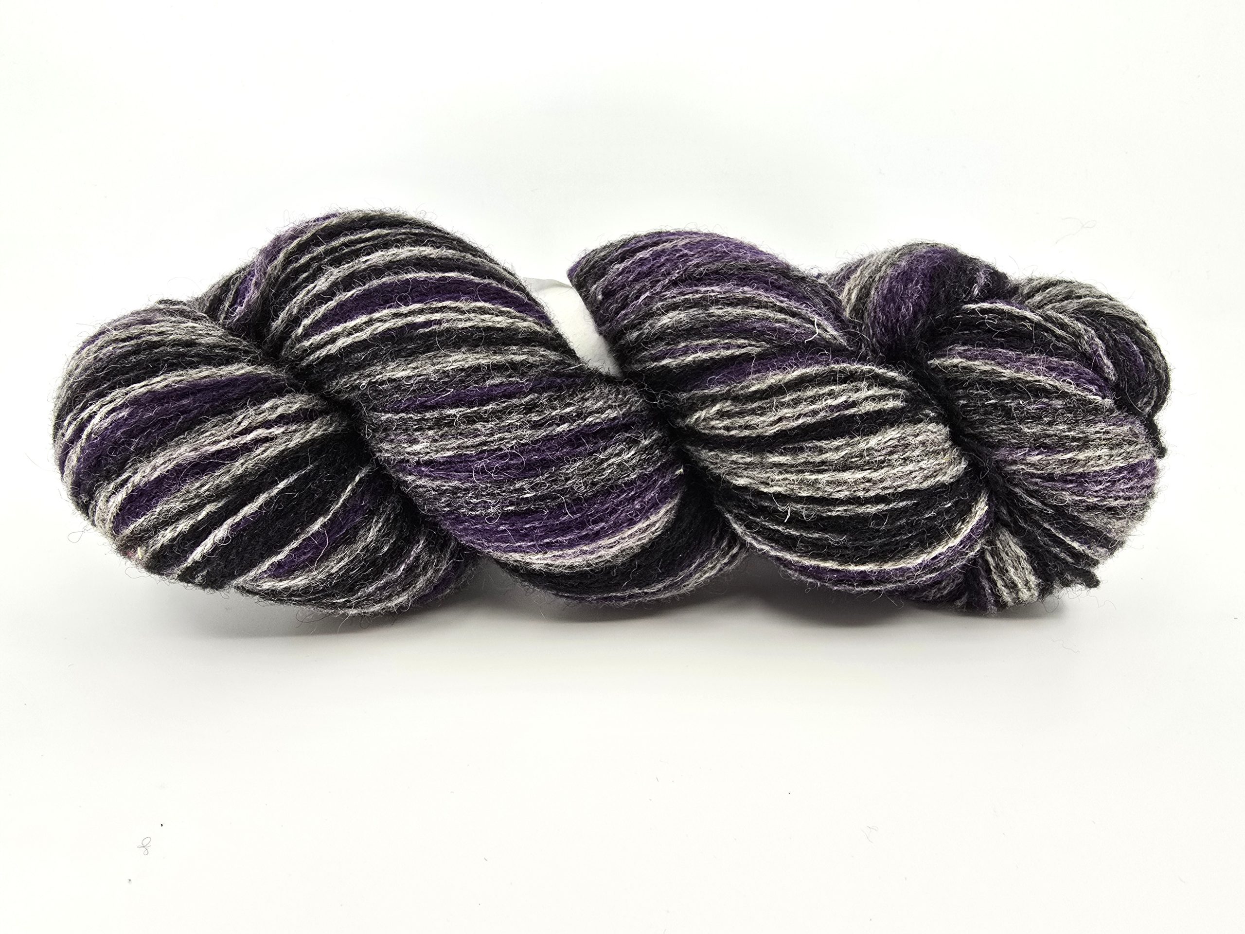 82 black lila 2 AADE LONG 8/2 BLACK LILA - Image 1