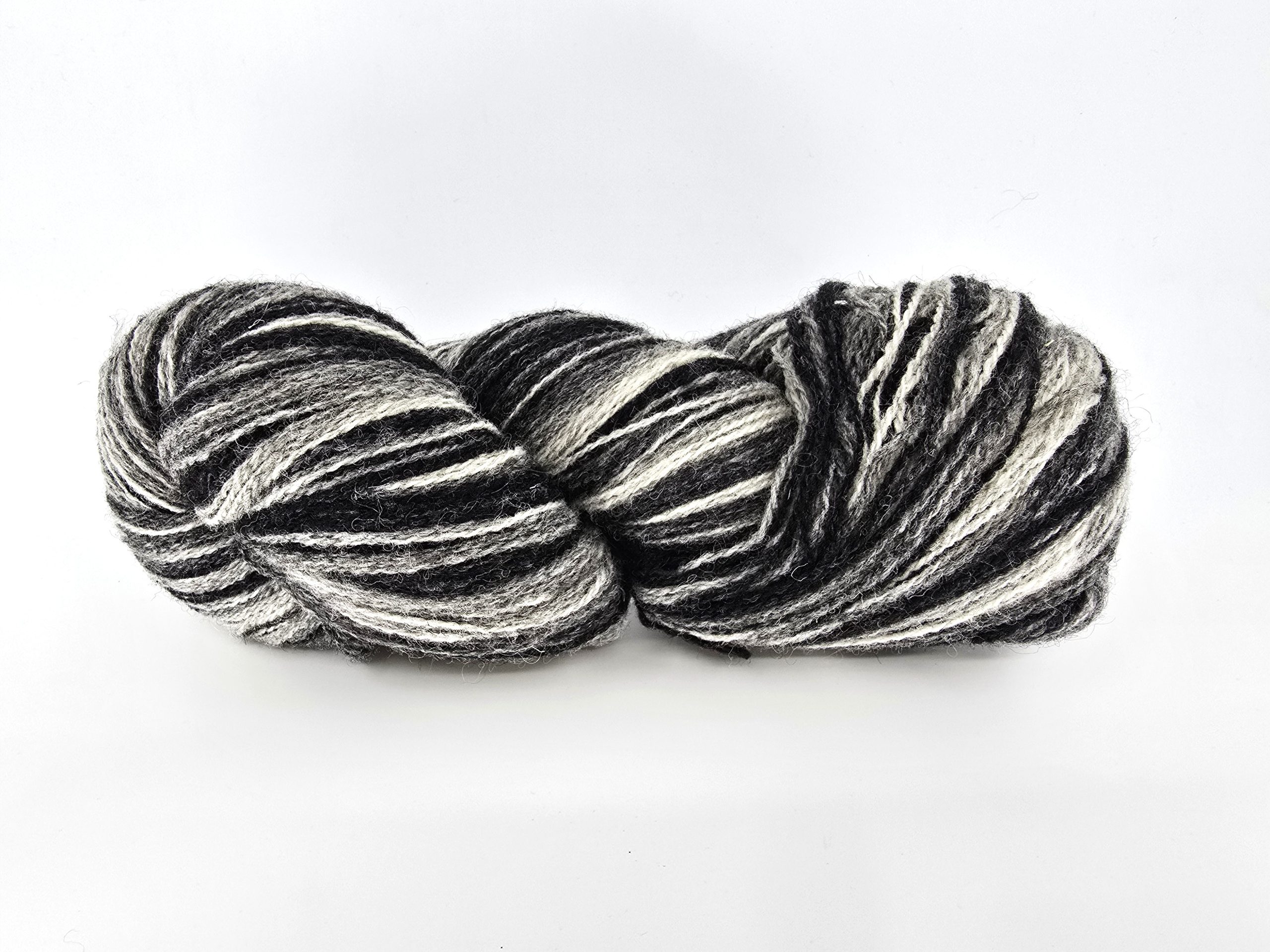 82 black white AADE LONG 8/2 BLACK WHITE - Image 1