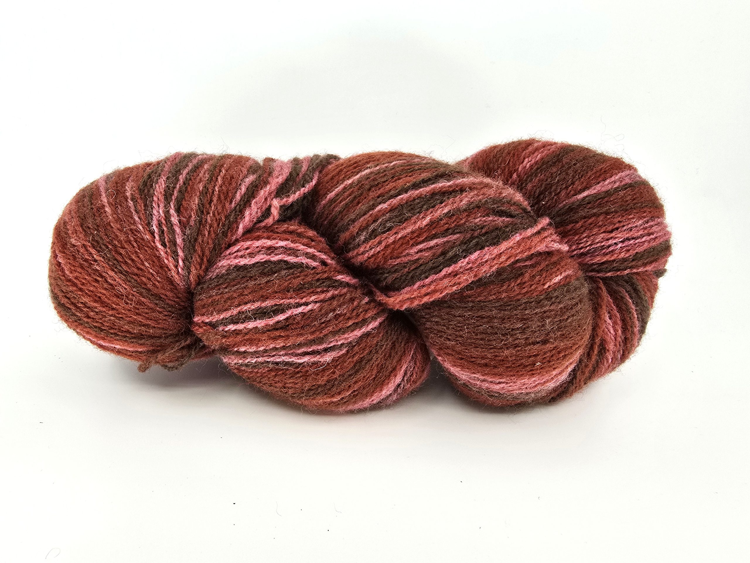 82 brown pink AADE LONG 8/2 BROWN PINK - Image 1