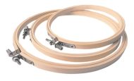 PONY BAMBOO EMBROIDERY HOOPS