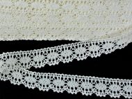 BLEACHED LINEN LACE 22MM 75294 - Image 2