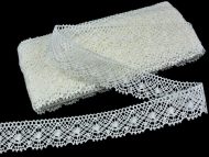 BLEACHED LINEN LACE 32MM 82231 - Image 2