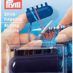 PRYM KNITTING THIMBLE WITH 4 YARN GUIDES 624147