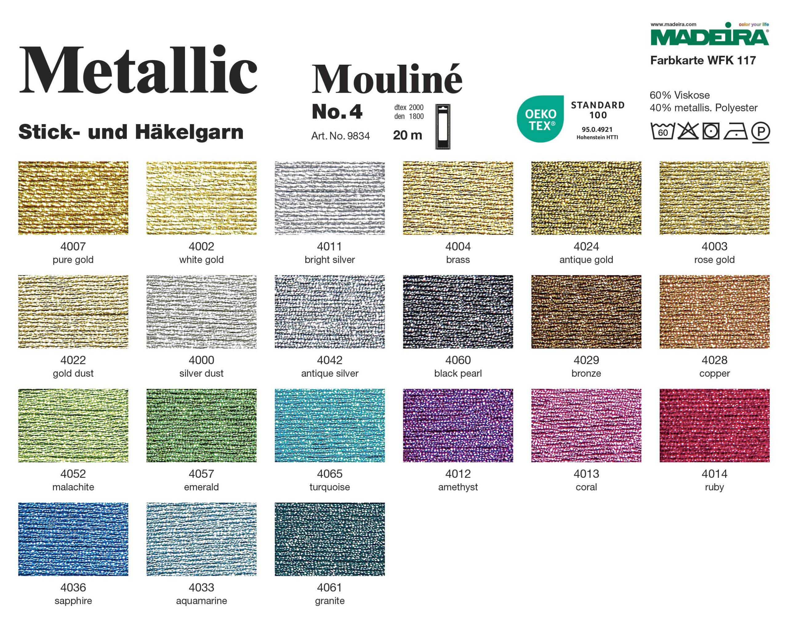 Layout 1 MADEIRA MULINĒ DIEGI AR METĀLIKU NR.4 9834 - Image 1