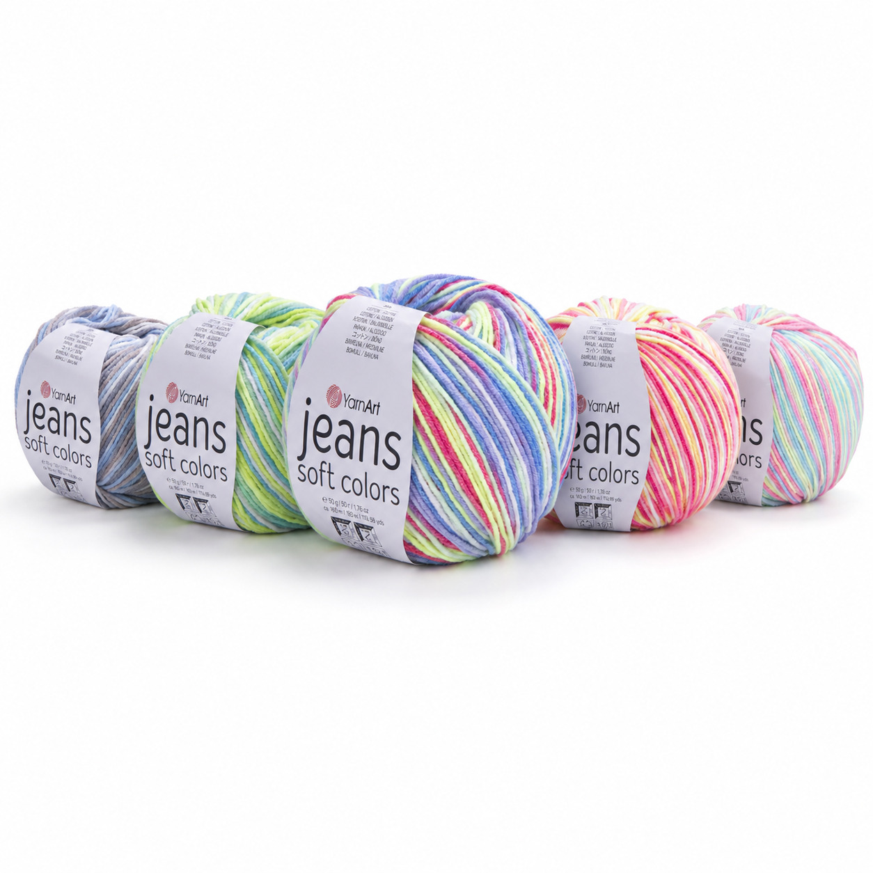 YARNART YARN JEANS SOFT COLORS YARNART JEANS SOFT COLORS - Image 1