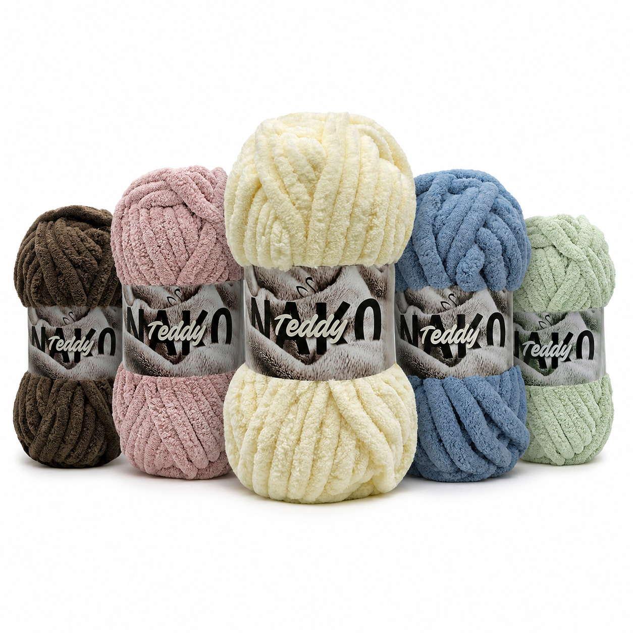 NAKO YARN PLUSH TEDDY NAKO TEDDY - Image 1