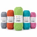 YARNART INTENSE LINEN - breathable linen blend for summer