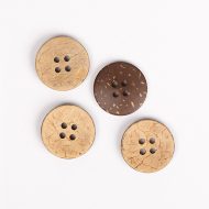 DROPS COCONUT BUTTON 20MM 515 - Image 2