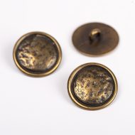 DROPS BRASS COLOURED BUTTON 20MM 530 - Image 3