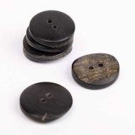 DROPS BUFFALO HORN BUTTON 20MM 537 - Image 2