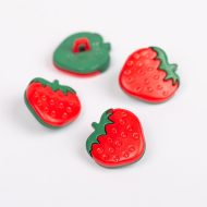 DROPS BUTTON STRAWBERRY 16MM 552 - Image 3